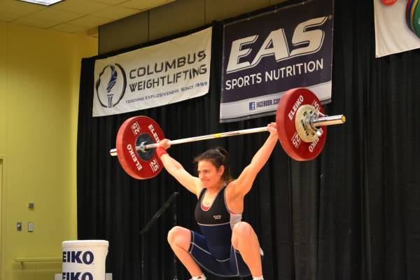 gwen sisto, risto sports, weightlifting, usa weightlifting nationals