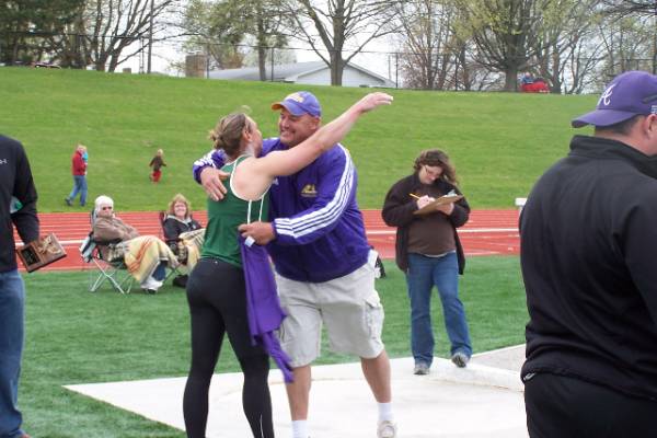 jod logan, adriane wilson, shot put