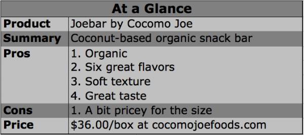 cocomo joe, coconut bar, coconut snacks, paleo, paleo snacks, joe bar