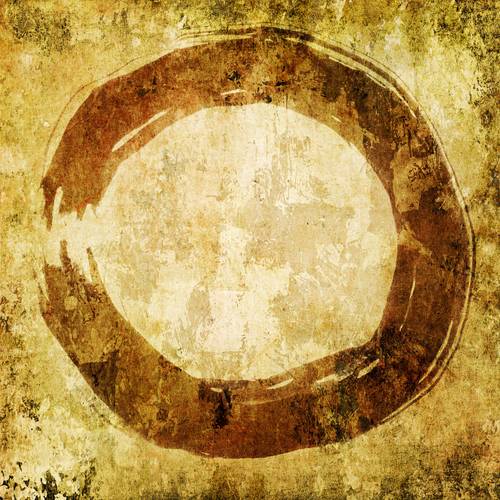 enso, full circle, zen, zen buddhism