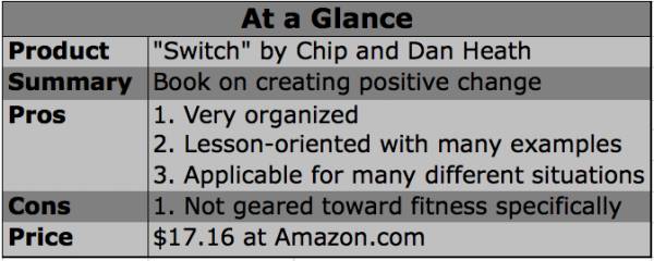 switch chip dan heath, switch book, chip and dan heath, goal setting book