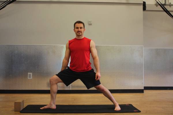 yoga for strength athlete, yoga for athletes, triangle pose, side angle pose