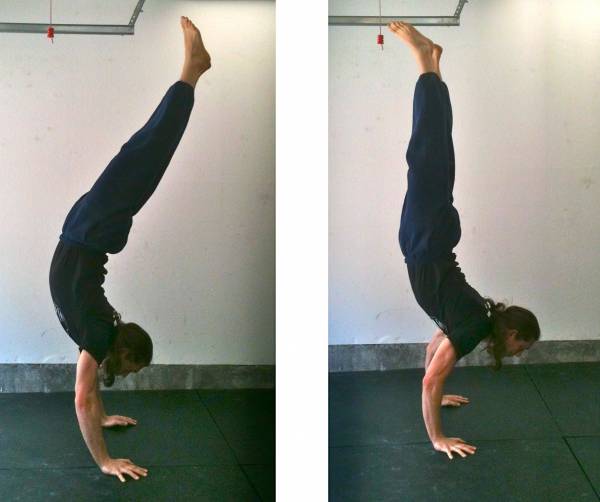 shoulder weaving, handstand, hand balancing, freestanding handstand, gymnastics