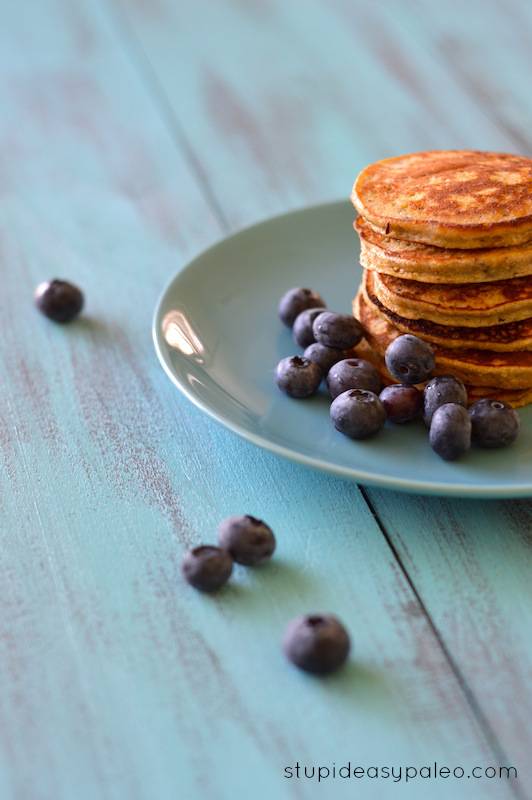 paleo pancakes, plantain pancakes, paleo recipes, stupid easy paleo