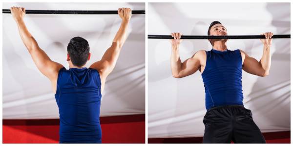 pull ups, pull up vs chin up, pull-ups vs chin-up, pullups, chinups, chin ups