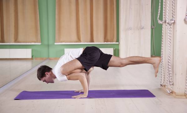 yoga, man doing yoga, yoga pose