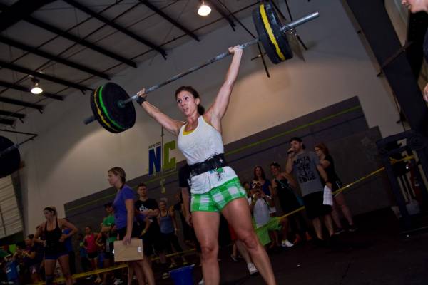 Cancer Battler Kristin Guerra Snatch Finish