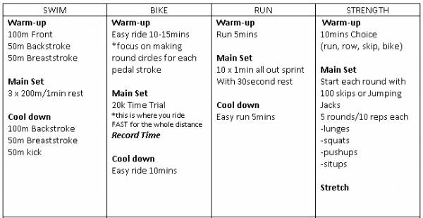 mischele stevens triathlon coach sprint tri swim bike run