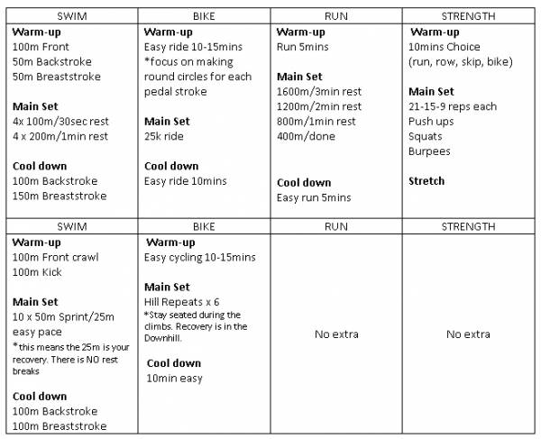 triathlon mischele stevens sprint tri training