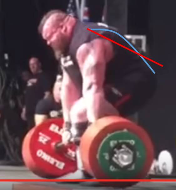 Eddie Hall back position