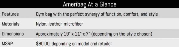 Ameribag at a glance