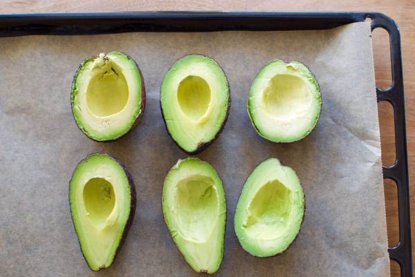 avocado halves