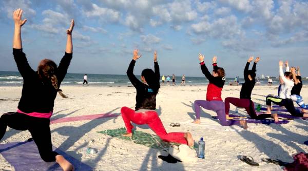 Beach Yoga