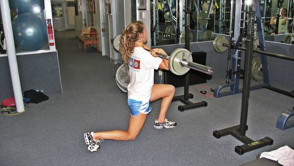 front rack lunge