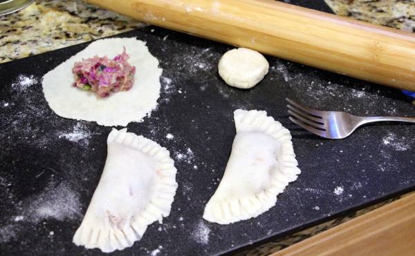 Chicken Potsticker Prep