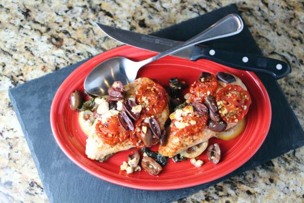 Greek Chicken en Papillote