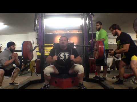 November Wk4 - 600lb SSB 5x5 | #SSBSquats, #StrengthTraining