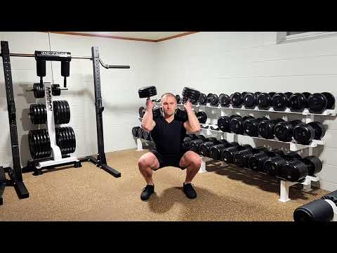 Dumbbell Front Squat Tutorial