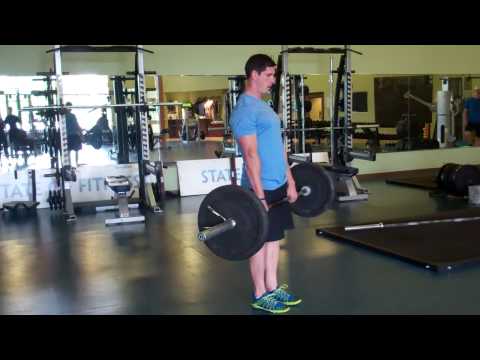 Barbell 1-Leg Deadlift