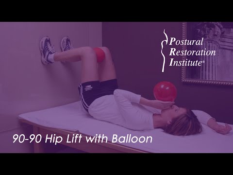 90-90 Hip Lift with Balloon