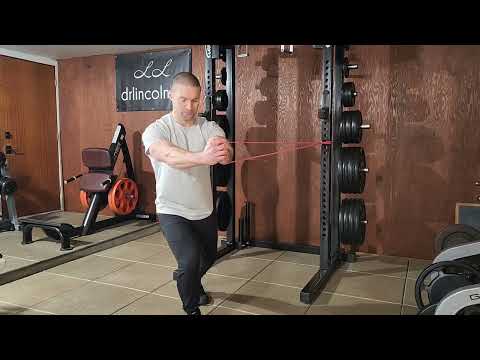 Lunge Position Pallof Press