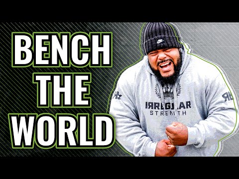 WORLD RECORD ALERT: Julius Maddox Bench Presses 355 Kilograms Raw!