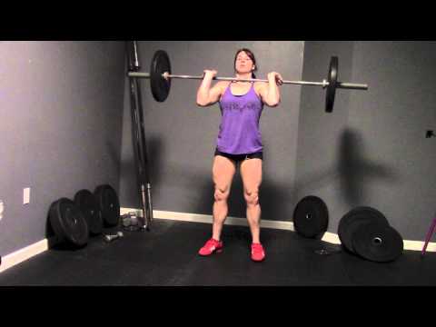 Swole Sister&#039;s - Clean and Jerk: pause above the knee