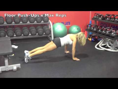 Triple Threat PUSH UP Workout - Advanced