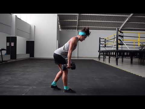 B Stance DB RDL | fitdesignbyannie | Annie Miller