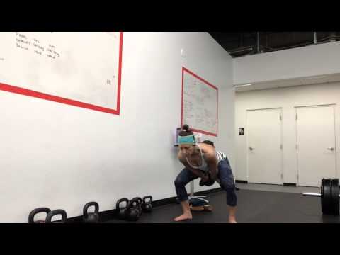 Double Kettlebell Swings