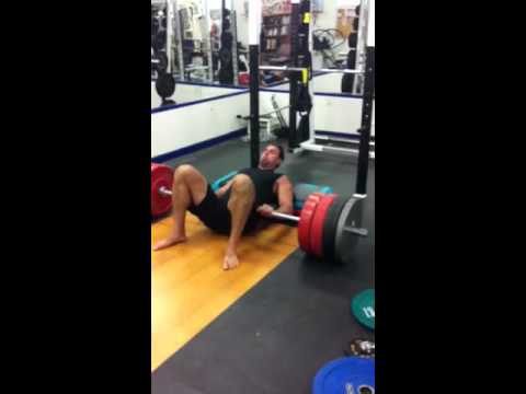 Bret Contreras 495 Hip Thrust (For Reps!)