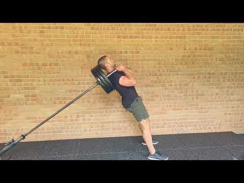 Landmine Hack Squat: Pulse Beat Fit Lower Body Landmine Workout
