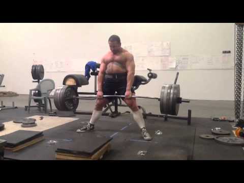 915x5 Pull Off 4&quot; Blocks - 2014 Week 5 | #DeadliftPR, #StrengthTraining