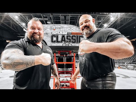 STRONGEST MAN ON EARTH DAY 1 | EDDIE HALL