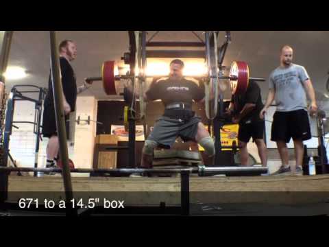 Foam 14.5&quot; Box Squat – Technique &amp; Power #squats #strength #fitness