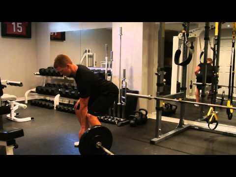 Landmine Exercises: 1-Arm Bent-Over Landmine Row - Resistance Training, Functional Training, Fitness