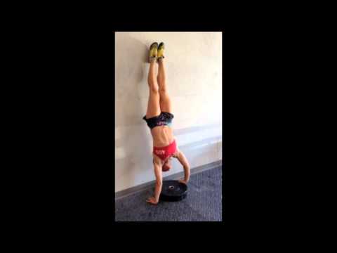 Handstand Plate Walk