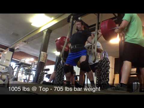 Raw Squat 705-1005 lbs - Unbelievable Strength #squats #rawstrength #powerlifting