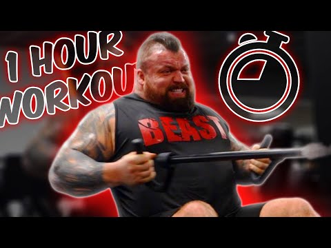 1 HOUR INTENSE BACK WORKOUT!!! - Eddie Hall