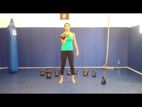 Video: pulsebeatfit.com - Kettlebell Rack Squats