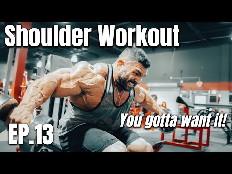 Derek Lunsford | Road To Olympia 2022 Ep.13 | Shoulder Workout