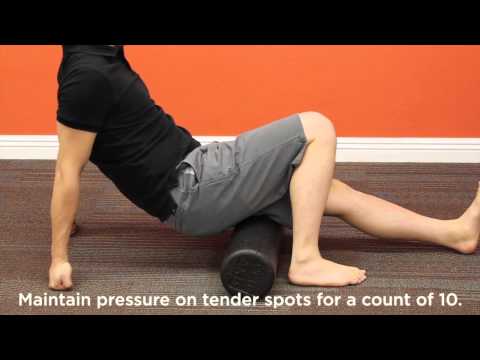 How to foam roll your hamstrings