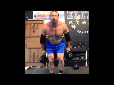 Bottom Up Kettlebell Press Attempts - 2.5 Pood #kettlebell #strength #fitness