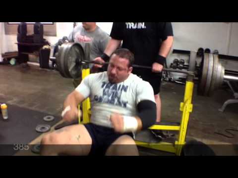 385 lb Bench Press for 11 Reps - Raw Strength #benchpress #strength #workout