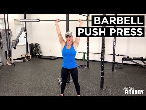 How to complete the Barbell Push Press exercise