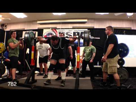 Adductor Tear 782 lb Raw Squat - NOT Quitting!!! Full Meet #squats #strength #nevergiveup