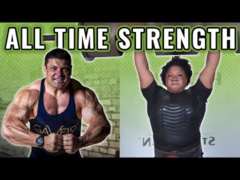 Heaviest Log Presses of ALL TIME (Men&#039;s &amp; Women&#039;s Records)