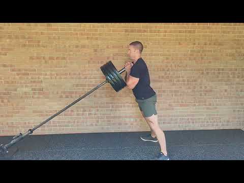 Landmine Squat: Pulse Beat Fit Lower Body Landmine Workout