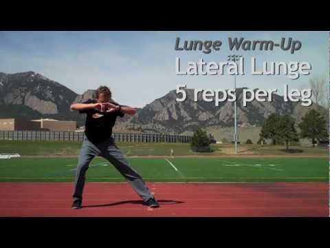 Lunge Warm Up - Click below for latest version