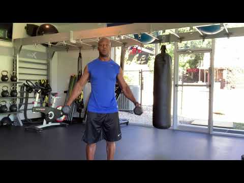 Dumbbell Lateral Raises plus Partial Reps